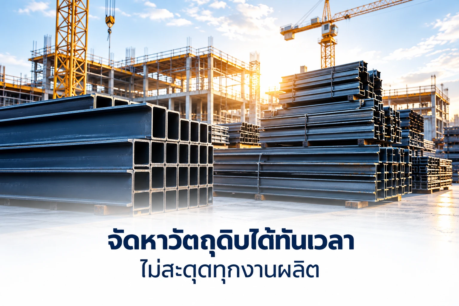 จัดหาวัตถุดิบได้ทันเวลา ไม่สะดุดทุกงานผลิต