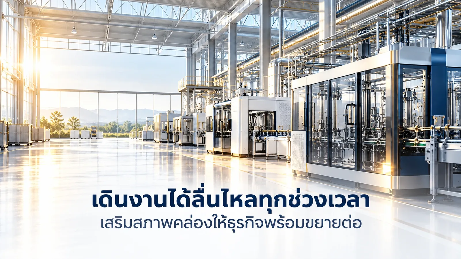 เดินงานได้ลื่นไหลทุกช่วงเวลา เสริมสภาพคล่องให้ธุรกิจพร้อมขยายต่อ